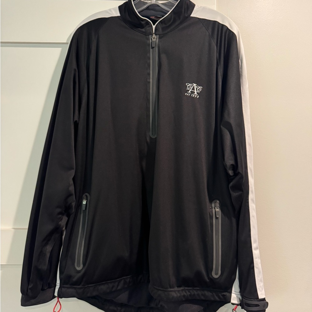 Austin Country Club Sun Mountain Rainflex pullover 3/4 zip Jacket
